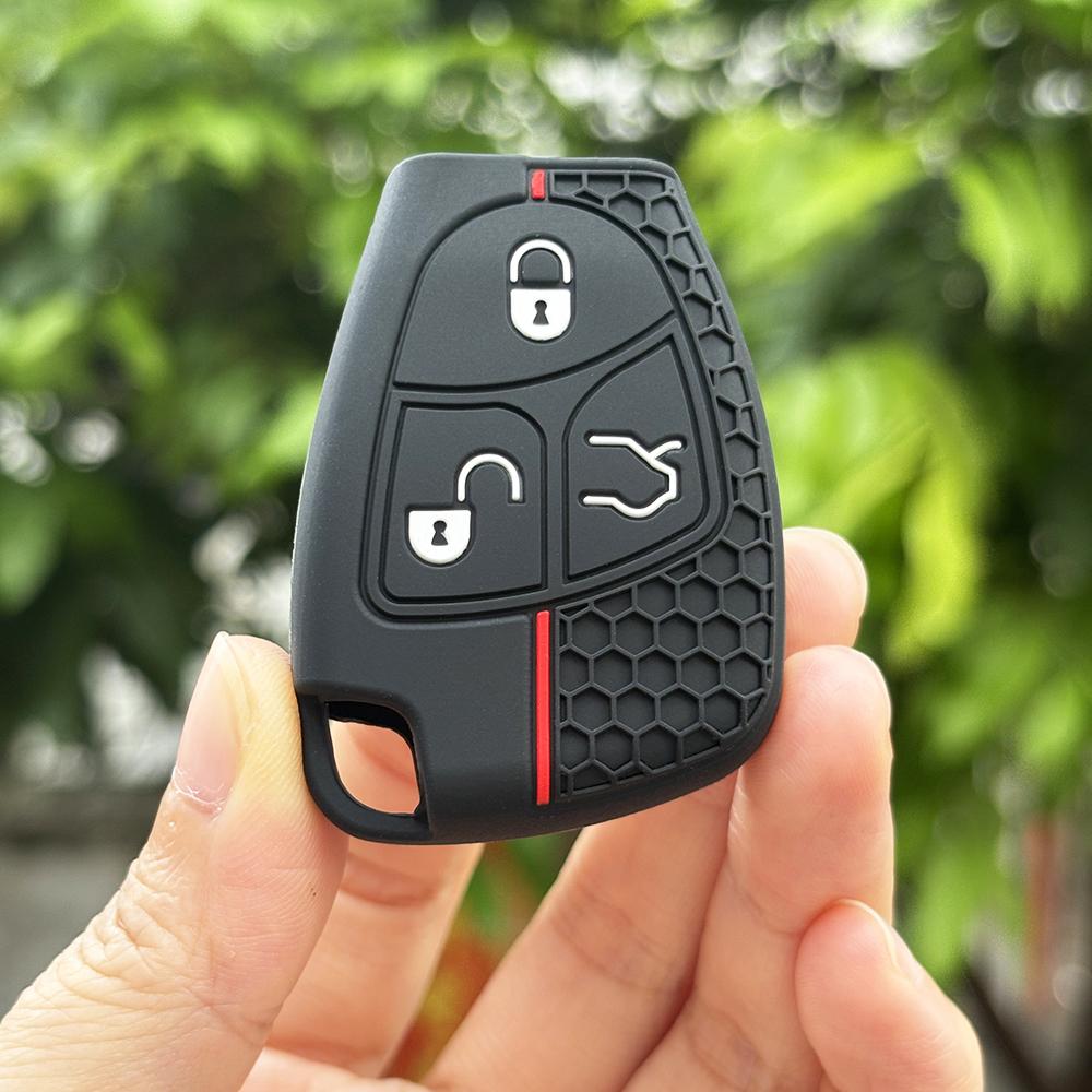 Брелок Чехол для ключей для Mercedes Benz V180 C B E R Класса Gl Cls Clk W211 E200K W202 W210 Clk 230K C240 Колпачки на крышку брелока автосигнализации