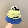 Cute Panda Fisherman Cap Outdoor Sun Hat New Bucket Hat  for Toddler