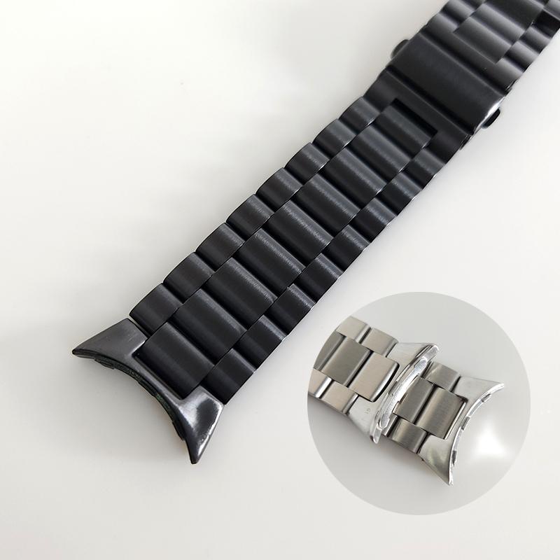 Нержавеющая сталь Браслеты для Pixel Watch Для Google Pixel Watch Классический Металлический Ремешок Запасной Ремешок Аксессуары для Часов