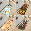 Кухонный ковер, коридор, крыльцо, дверной коврик для гостиной, детский коврик, нескользящий напольный коврик для двери ванной комнаты