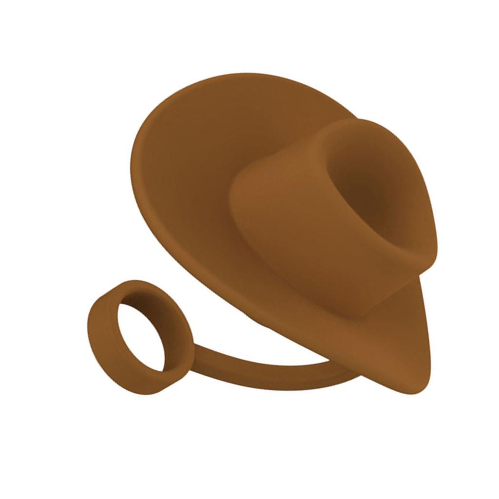 Силиконовые колпачки для соломинок Декоративные аксессуары Силиконовые колпачки для соломинок в форме шляпы Силиконовый материал Силиконовый наконечник для соломинки