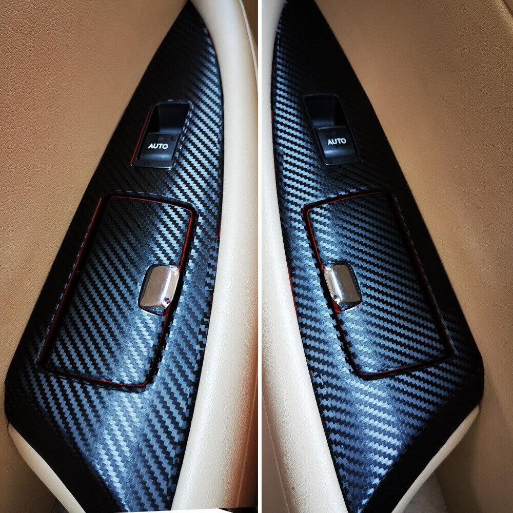 Для Lexus ES 2006-2012 3D узор из углеродного волокна внутренняя отделка своими руками наклейки на центральную консоль шестерня приборной панели воздушная дверь