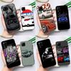 Sports Car JDM  Drift Case For Samsung Galaxy A54 A34 A53 A13 A32 A52 A14 A51 A71 A23 A33 A73 A12 A22 A21S Coque