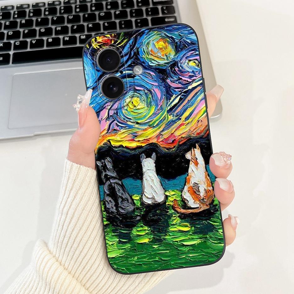 Чехол для Apple iPhone 17 Pro Max 2025 Новый Модный Мультяшный Чехол Мягкий Силиконовый Чехол для Телефона Для iPhone 17 Air iPhone17 Pro Max Сумки