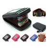 Fashion Men Women Mini Leather Wallet ID Credit Cards Holder Purse