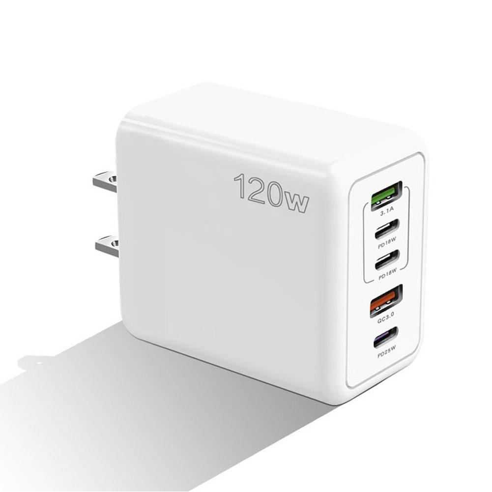 USB C Charger 120W Fast Charging Type C PD QC3.0 Mobile For IPhone Adapter Realme D3Z2