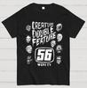 Creature Double Feature Classic Monsters Unisex Geek T-Shirt Unisex T-Shirt