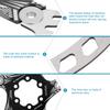 Quality Metal Mountain Bike   160mm Five Nail Disc Brake   Brake Pad Disk