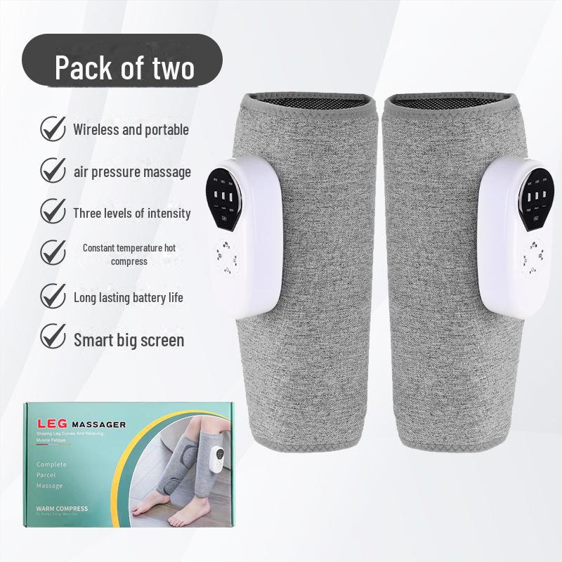 Многофункциональный электрический массажер для ног с давлением воздуха и подогревом