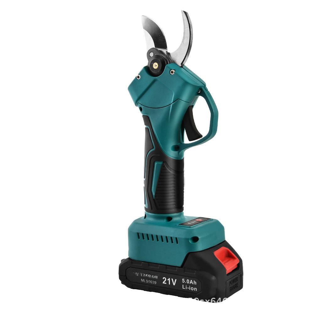 Cordless Pruner Electric Pruning Shear Lithium-ion Battery Efficient Fruit Tree Bonsai Pruning Branches Cutter 21V