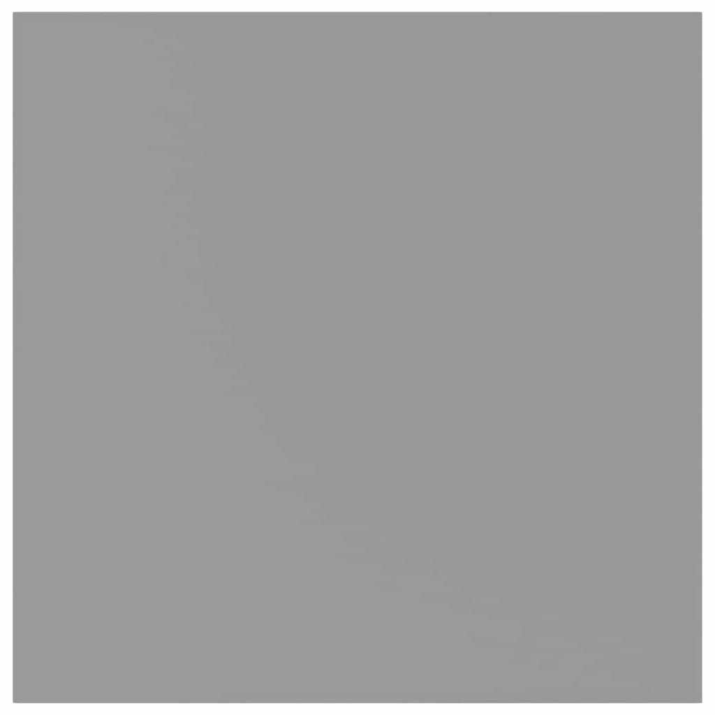 Tablecloth Square Light Gray 90 x 90 cm Polyester