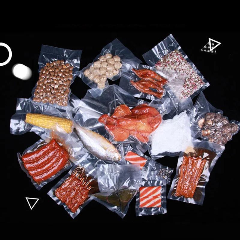Прочные Многоразовые Вакуумные Пакеты для Хранения Продуктов - Доступны в Размерах от 12 см до 30 см, Текстурированные для Лучшего Запаивания, Совместимы с Большинством Запайщиков