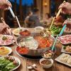 Anti Scalding Stainless Steel Soup Spoon Long Handle Oil Filter Skimmer Spoon  Cooking Essential