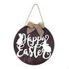 Happy Easter Wooden Hanging Sign Wood Door Hanger, Decoration, Wall Art Decor for