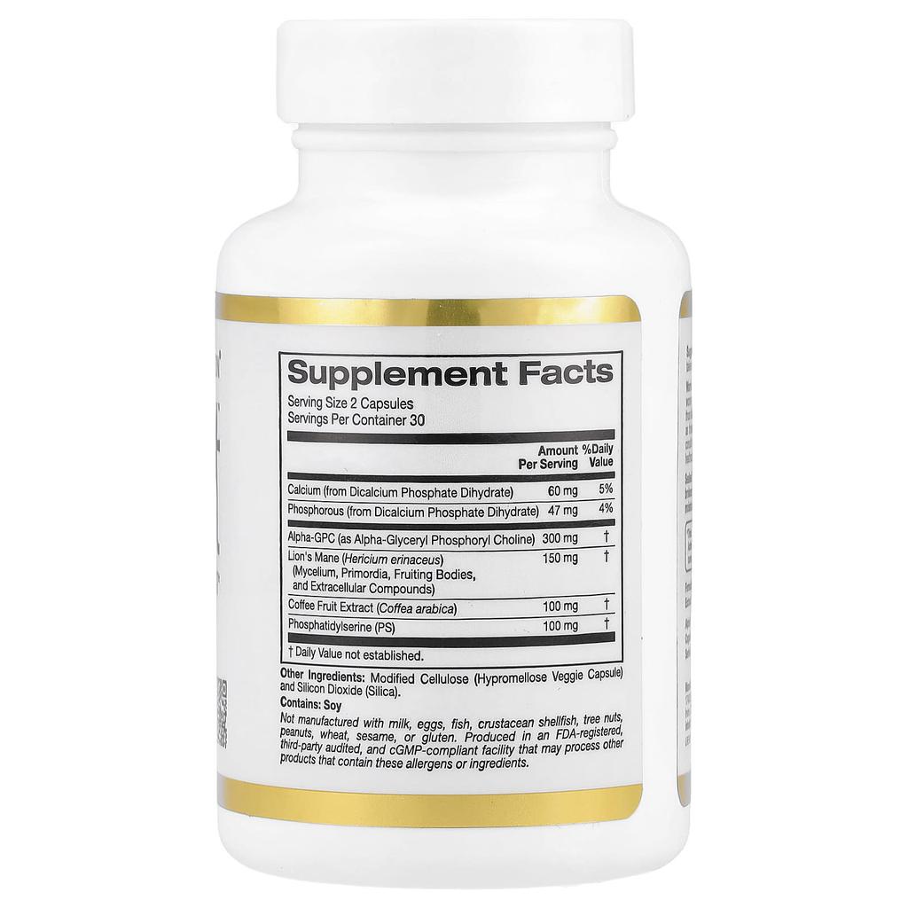 Mem Boost™, Memory & Cognitive Enhancement, Alpha-Gpc, Reishi Mushroom & Coffee Fruit Extract, Phosphatidylserine, 60 Veggie Caps