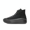 Кеды на платформе унисекс Chuck Taylor All Star Move High Triple Black, холщовые A12775C