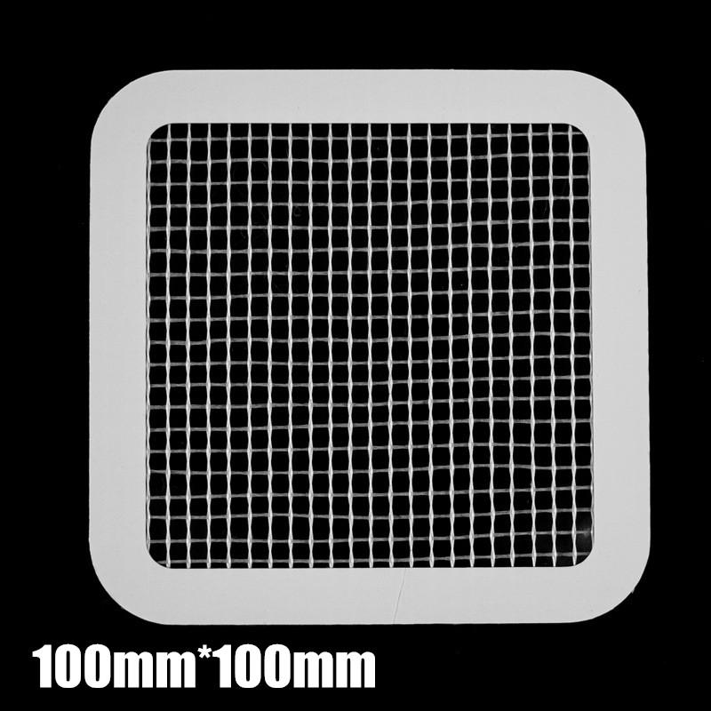 20pcs Disposable Shower Drain Hair Catcher Cover Bathroom Sewer Sink Drain Hair Strainer Stopper Bathtubs Mesh Filter Sticker