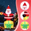 1.82M Christmas Inflatable Outdoor Decoration Santa Claus for Backyard Porch