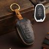 Кожаный чехол для ключей Автомобильный чехол Брелок для Peugeot 207 208 3008 206 308 508 2008 407 5008 301 для Citroen C3 C4 C5 Berlingo Пульт