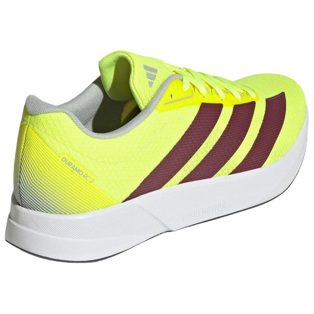 adidas Duramo RC2 Ткань Устойчивая к истиранию Нескользящая Дышащая Покрытие Амортизация Беговая Обувь Унисекс Желтый JP9198