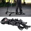 Teror Tripod Pro3 Tripod Wheel Pulley Universal Folding Camera Tripod Dolly Base Stand Nylon Carrying Bag Load 20Kg Pulley, VX-600 Max.