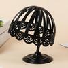 Hat Rack Stand for Hats Wigs Exhibition Multiple Sizes with Lace Edge Bucket Hat Fisherman Hat Display Holder Hat Organizer for Home Stores