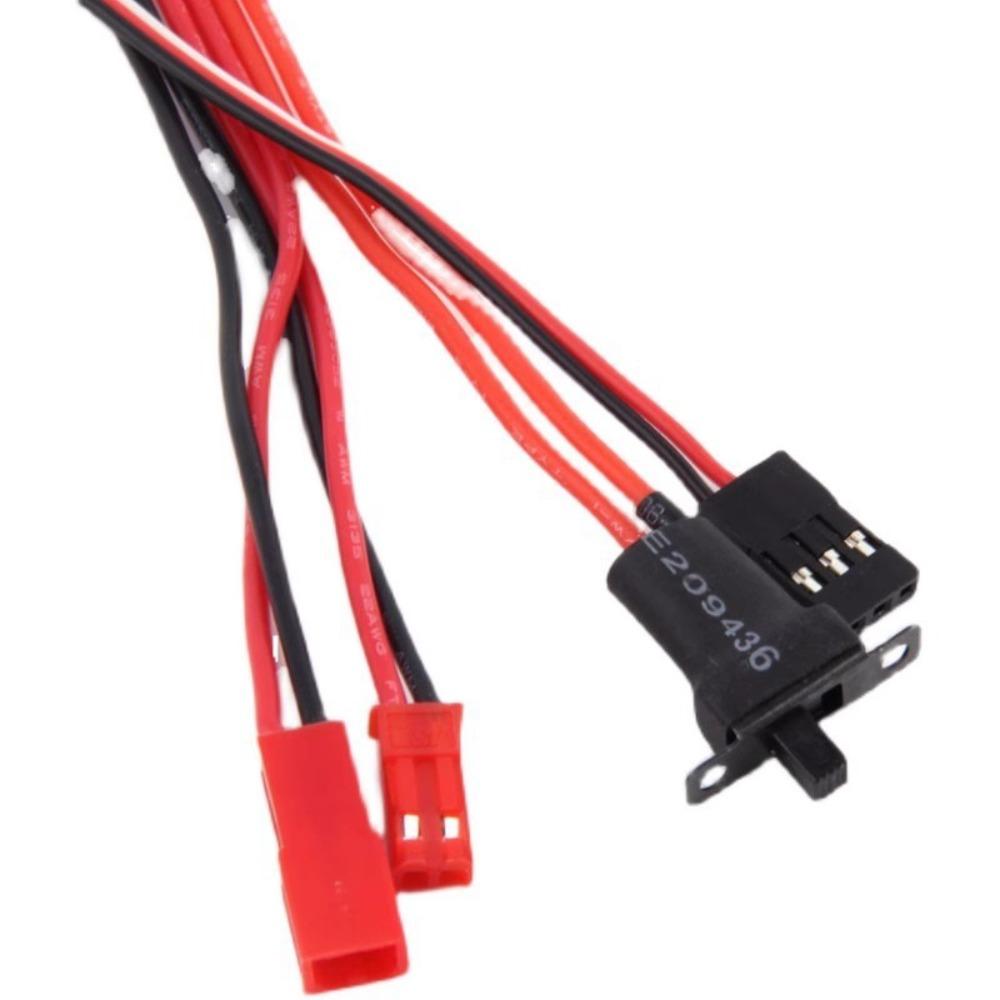 New 30A Micro ESC 2S 4~8v 1/16 1/18 1/24 Electric Speed Controller with Brake Bi-directional RC Car Accessories For RC Boat Tank