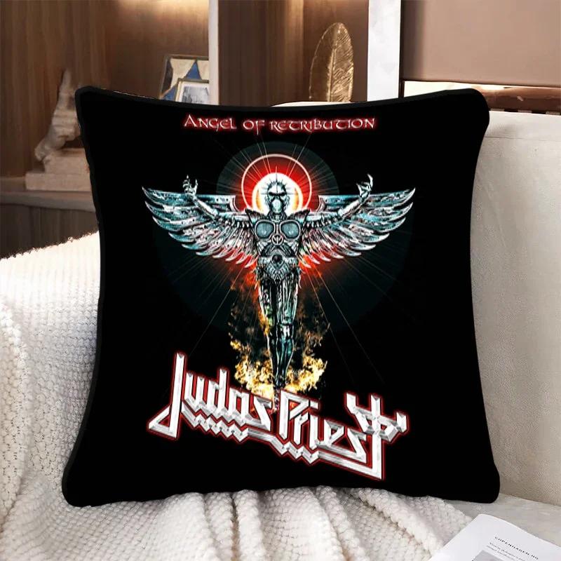 Наволочка Judas-Priest Двусторонняя Печать Декоративные Подушки Для Дивана Подушки Чехлы Чехол Подушки 45*45 Чехлы Дом