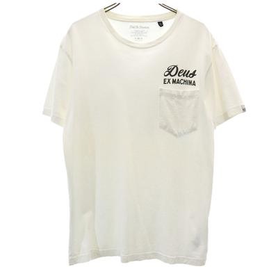 Футболка с коротким рукавом S белая Мужская Б/У