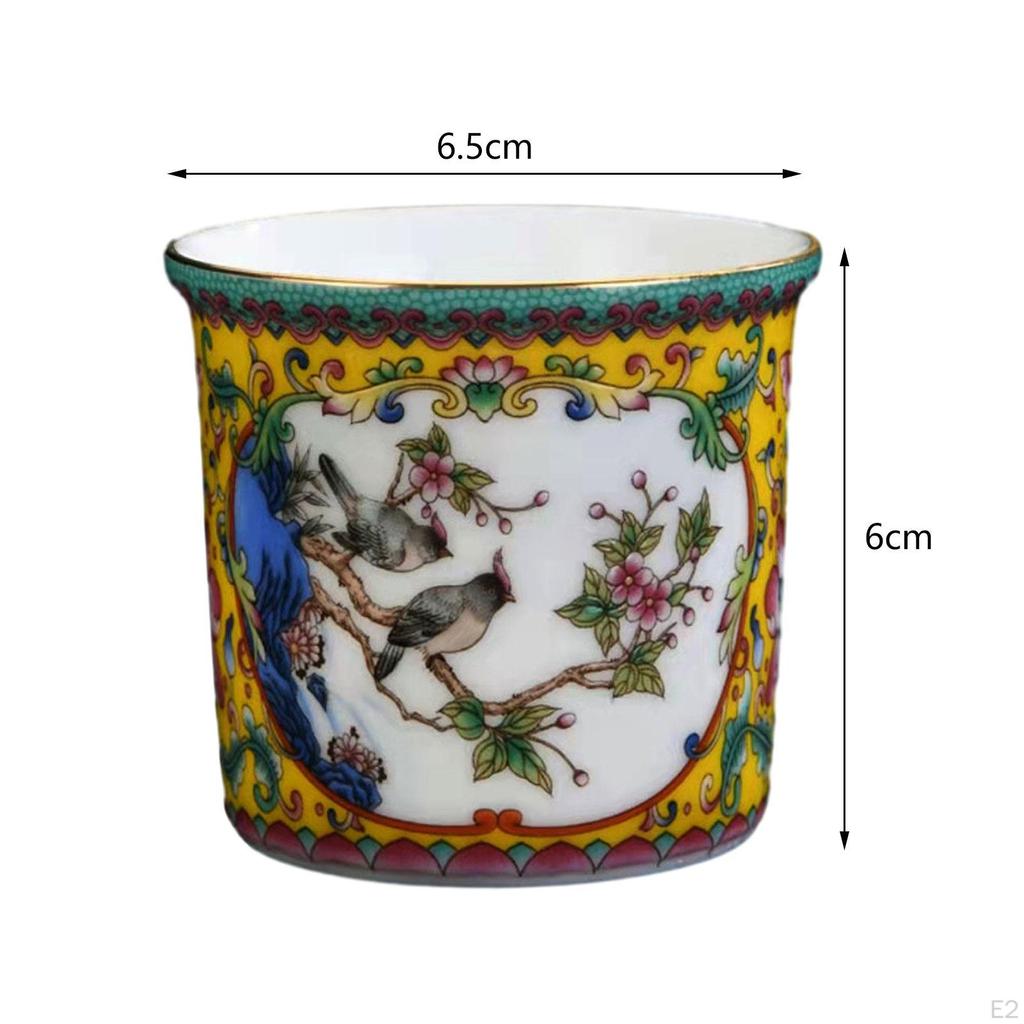 Китайская чайная чашка, фарфоровая керамическая одинарная прочная чаша для кунг-фу, 100 мл, кофе