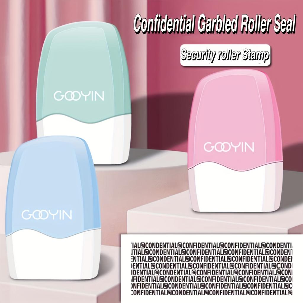 Privacy Protection Seal - Multi-Functional Rolling, Suitable for Documents, Bills, Financial Information,One Roll,Seals Securely