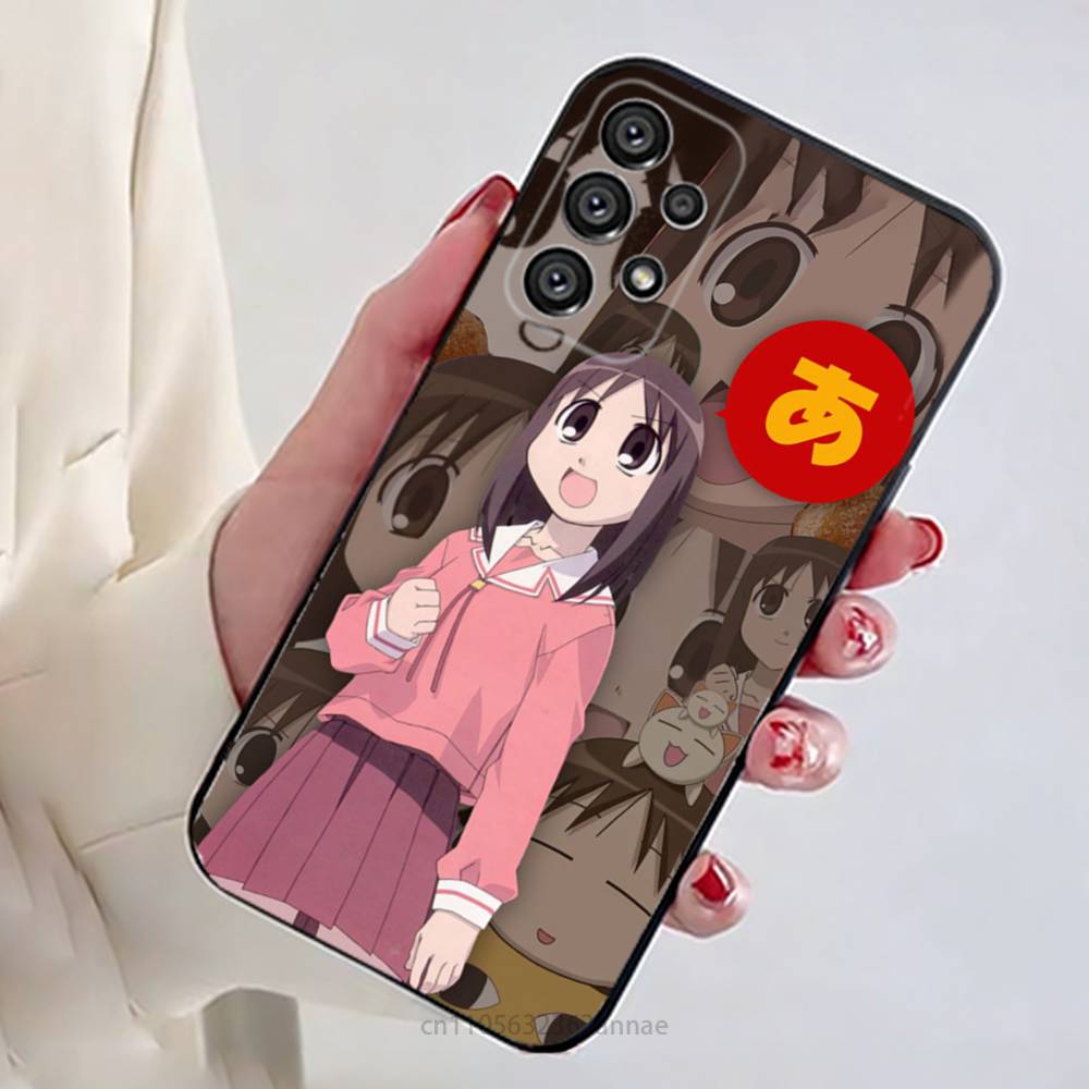 KASUGA AYUMU Azumanga Daioh Чехол для телефона Samsung Galaxy A13,21s,22,31,32,52,53,71,80,A91 Мягкий черный корпус
