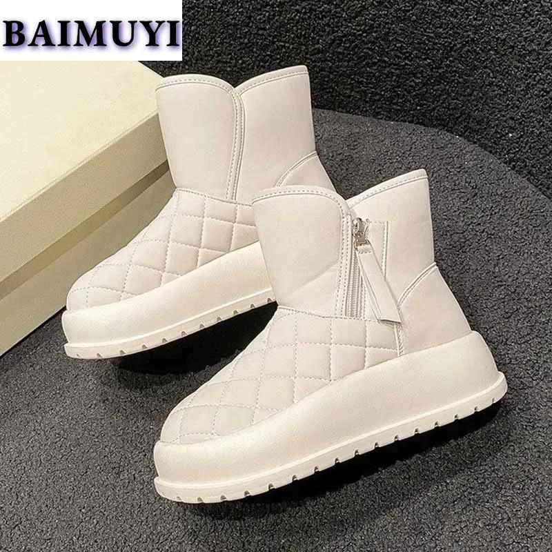 Туфли на плоской платформе женские повседневные удобные для ходьбы женские ботильоны зимняя мода 2024 тренд теплые дизайнерские chaussure femme