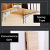 8/10/12/14Inch Adjustable Wall Mounted Triangle Folding Angle Bracket Bench Table Shelf Bracket Furniture Heavy Support Hardware
