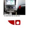 Для LEXUS IS250 300 350 2006-2012 автомобильные аксессуары интерьер из углеродного волокна Start Circle TRC Switch Wait красные наклейки
