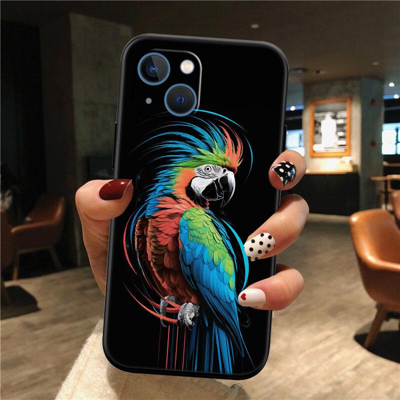 Чехол для телефона с рисунком попугая для OPPO A40 A60 A80 A15 A16 A16K A12 A17 A17K A54 A54S A53 A53S A55 A56 A57 A98 F23