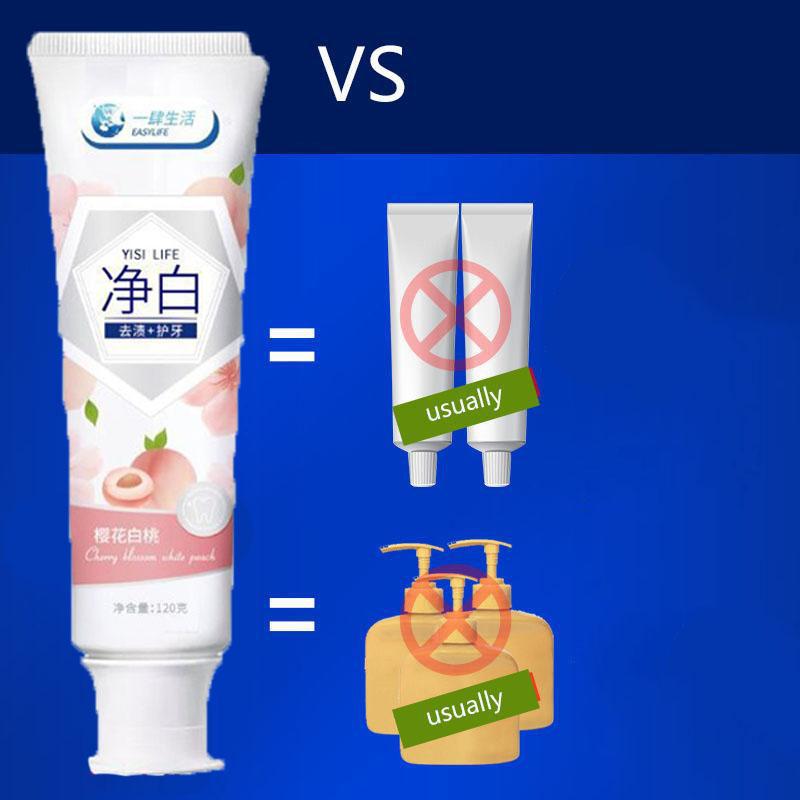 120 грамм Пробиотическая зубная паста Отбеливание зубов Удаление зубного камня Удаление желтых зубов Удаление черных зубов Отбеливатель для зубов