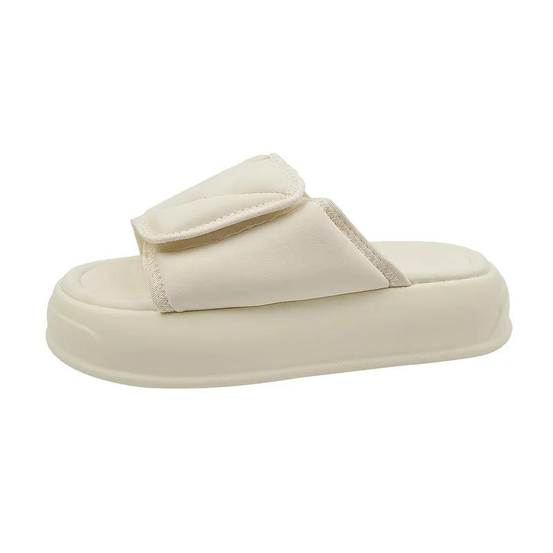 Women Slippers  Fashion Casual Thick Sole Open Toe Outdoor Beach Slippers Shoes for Women Zapatos De Mujer 2024