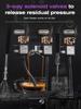 HiBREW H21 Профессиональная эспрессо-кофемашина, PID-контроль температуры, 3-бойлерная система, резервуар для воды 1,8 л, Кофемашина для капучино и латте