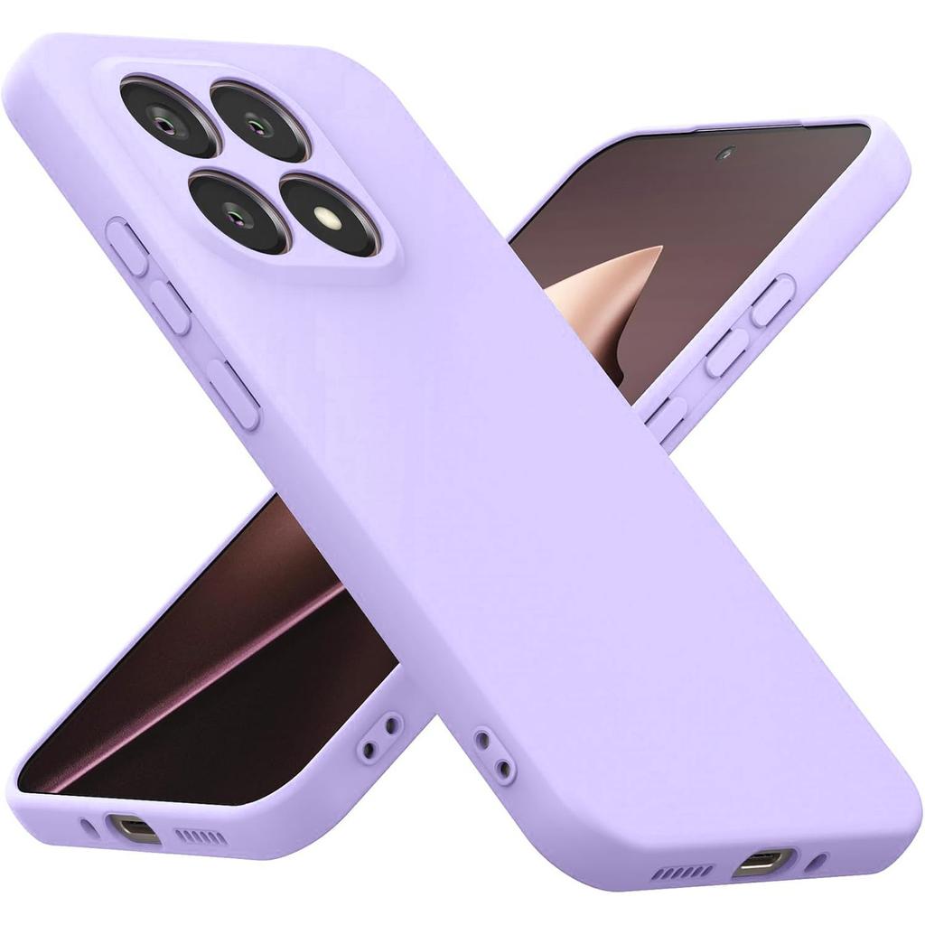 Мягкий жидкий силиконовый чехол для телефона для Xiaomi 15T / 15T Pro Противоударный чехол