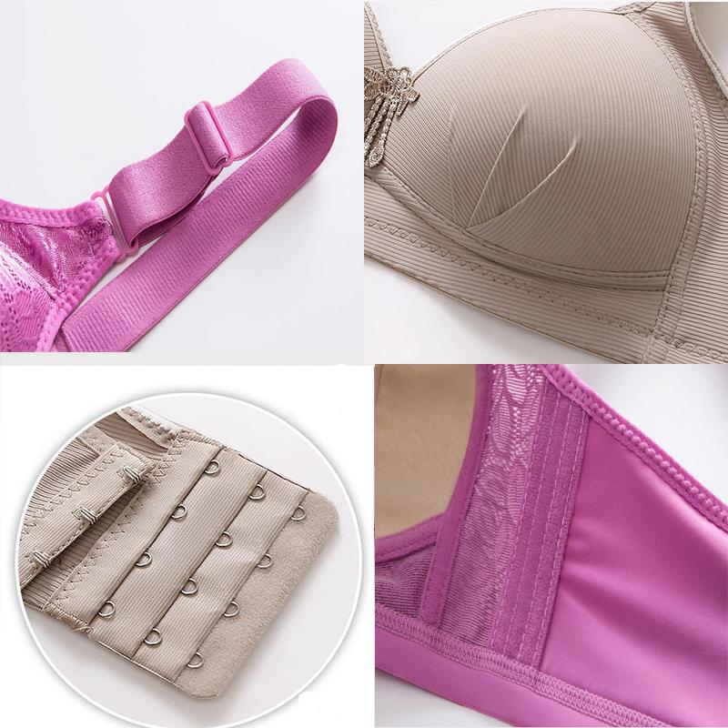 Женское нижнее белье, бюстгальтер пуш-ап с мягкой подкладкой, кружевные бюстгальтеры для женщин, бюстгальтер пуш-ап