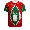 2024 Christmas Youth Short-Sleeved Couple T-Shirt