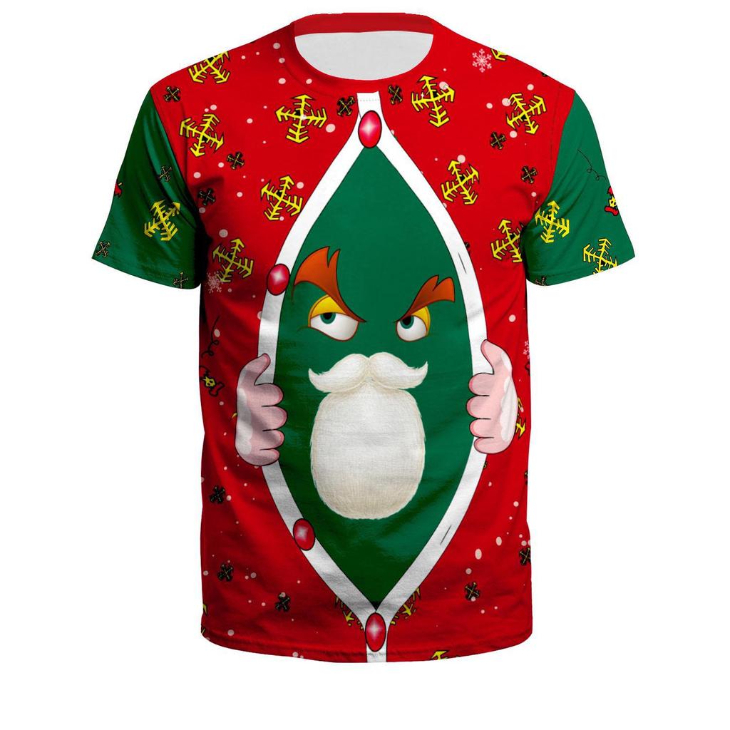 2024 Christmas Youth Short-Sleeved Couple T-Shirt