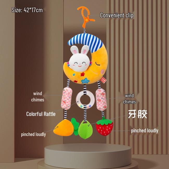 Подвесная погремушка-колокольчик для детской коляски и кроватки