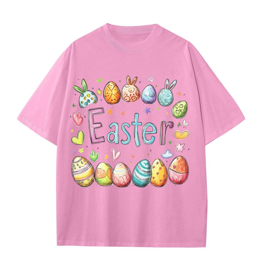 Мужская и женская повседневная свободная футболка с принтом, круглый вырез, пуловер, топ с короткими рукавами