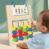 Double Sided Colors Matching Game 4-color Colors Cognitive Puzzles Thinking Develop Toys Kids Toy