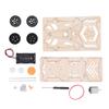 Wooden Model Cars Kits 4 Wheel Drive Racing Car Building Puzzles DIY Scientific Experiment