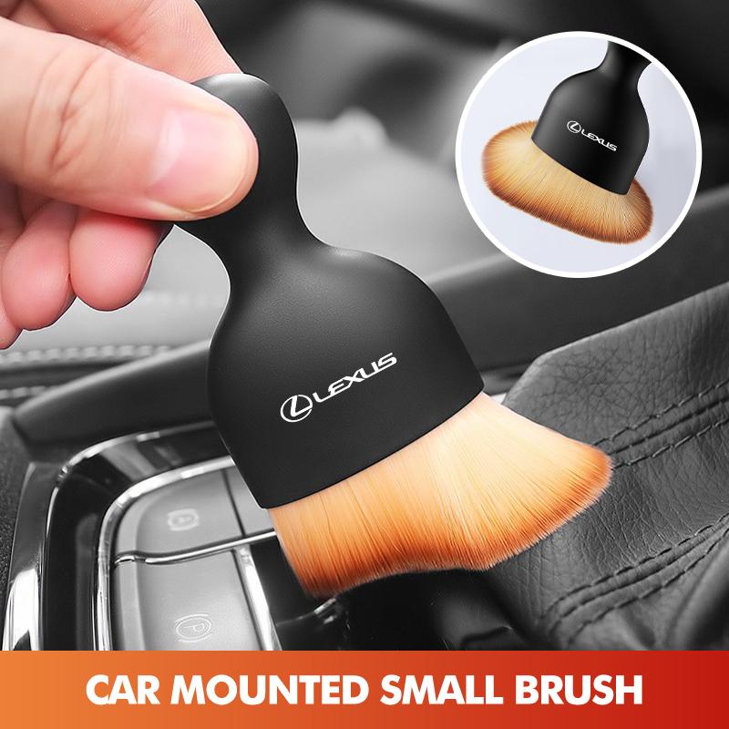 For Lexus Car Interior Cleaning Tool Soft Crevice Dusting Brush Center Console Detailing Brushes UX250h RX450h CT200h RX400h NX