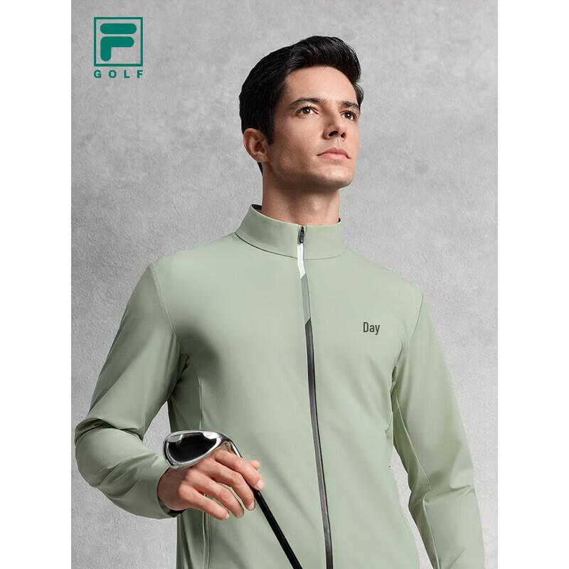 Fila Мужская плетёная куртка для гольфа, спортивная, с защитой от солнца