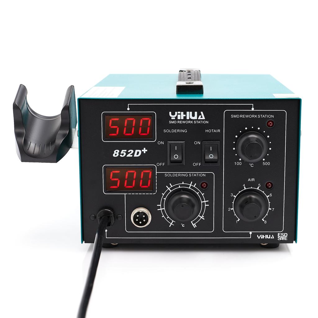 Yihua 852D+ 2-In-1 Soldering Station